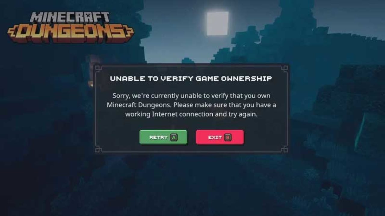 Minecraftdungeonsのオンラインプレイが制限されている 場合のエラー原因と修正対処方法 Game Line Crock ゲーム回線廃人